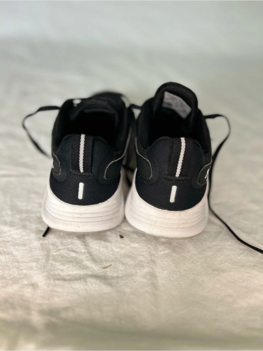 Under Armour Women’s Charged Breathe TR 2 Training Shoes – Black/White Size 6.5